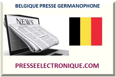 BELGIQUE PRESSE GERMANOPHONE