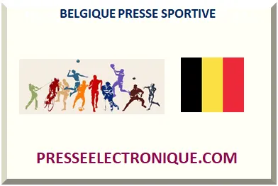 BELGIQUE PRESSE SPORTIVE