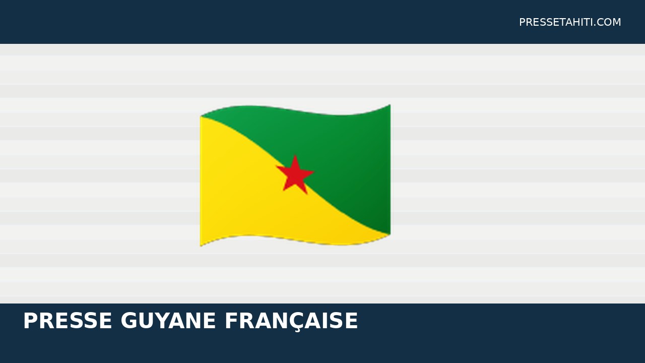 French Guiana newspapers and news media