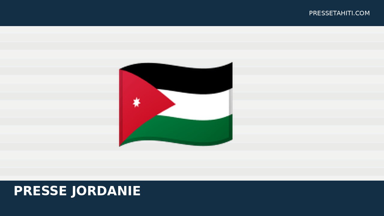 Jordan newspapers and news media