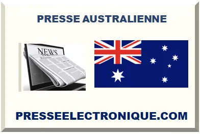PRESSE AUSTRALIENNE