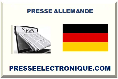 PRESSE ALLEMANDE